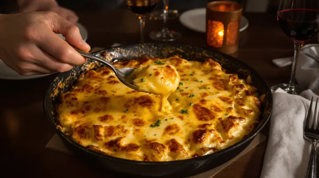 Oubliez la béchamel : cette sauce que les chefs adorent transforme le gratin !